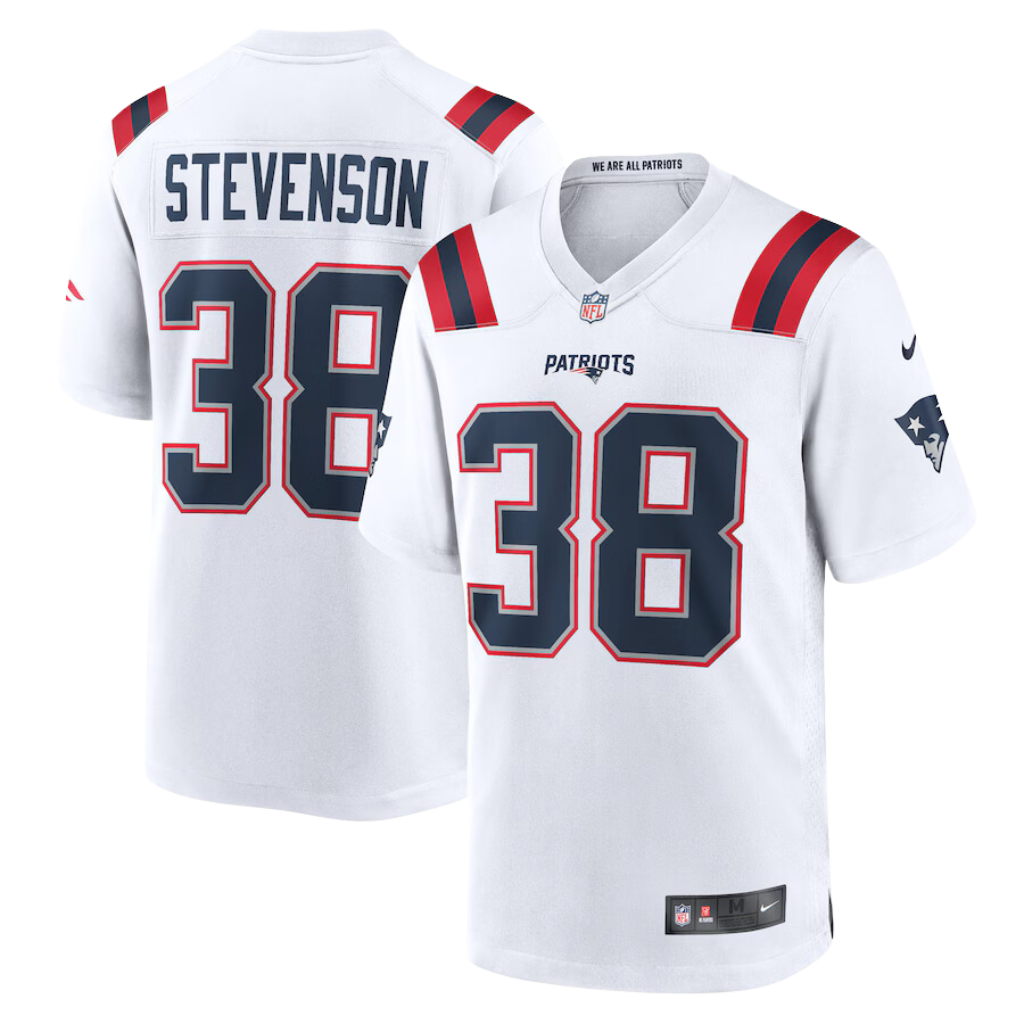 Rhamondre Stevenson New England Patriots Jersey