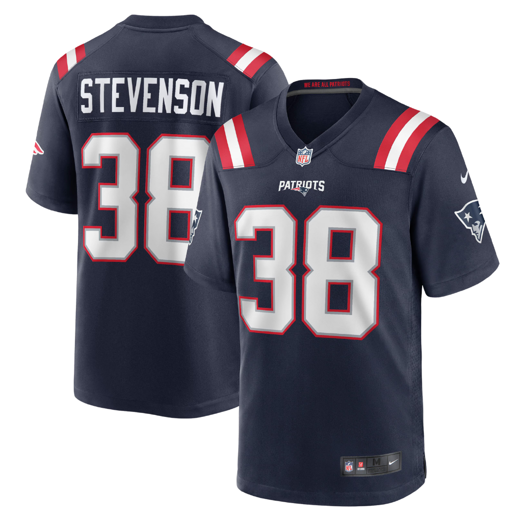 Rhamondre Stevenson New England Patriots Jersey