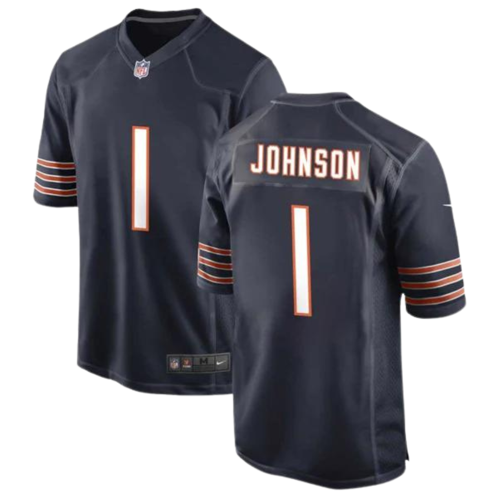 Jaylen Johnson Chicago Bears Jersey